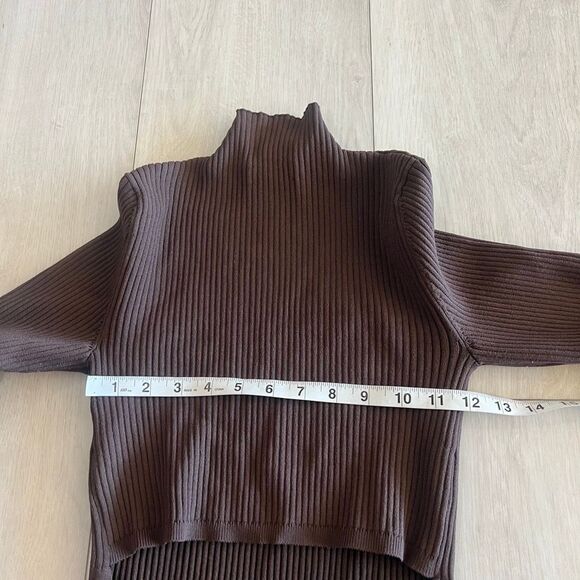 Babaton Sculpt Knit Tie-Back Longsleeve size s - Picture 4 of 7